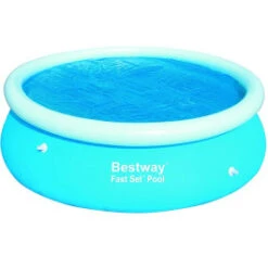 Bâche à Bulles Bestway Ronde 3,50 M Pour Piscine De 3,96 M