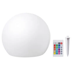 Boule Lumineuse LED Solaire Ubbink Multibright Solar Float - 30 Cm