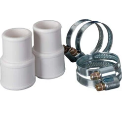 2 Manchons Pour Branchement Tuyaux + 4 Colliers Ø 38/32 Mm GRE
