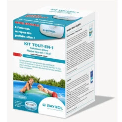 Kit Tout-en-1 Au Chlore Bayrol Pour Piscine Hors Sol Jusqu'à 10m³