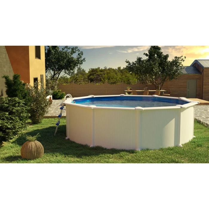 GRE Piscine Ronde Acier Gré Fidji - 4,60 X 1,20 M – Image 3