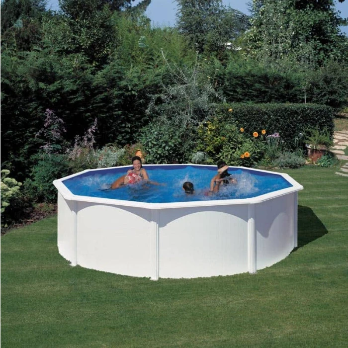 GRE Piscine Ronde Acier Gré Fidji - 4,60 X 1,20 M – Image 2