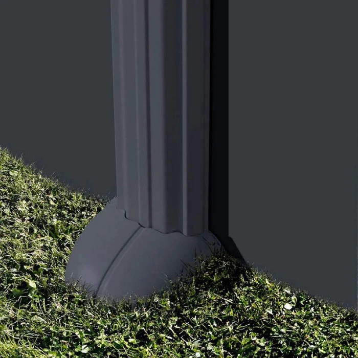 GRE Piscine Ovale Acier Gré Gris Anthracite - 5 X 3 X 1,30 M – Image 4