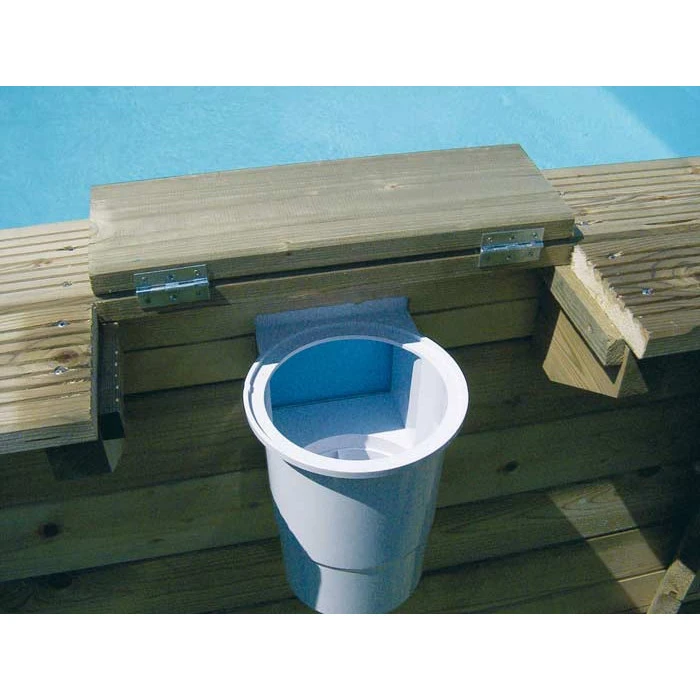 Skimmer Bouche Large Pour Piscine Ubbink Avec Buse De Refoulement – Image 2